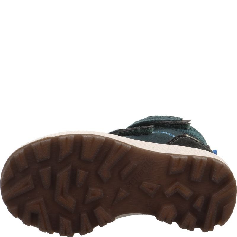 superfit TEDD Boys Boot - Material: Leder/Sonstiges Material/Texti in Green