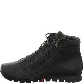 Think! MENSCHA Damen Stiefelette - Material: Leder in Schwarz