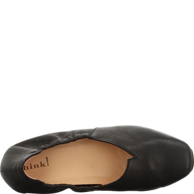 Think GAUDI Woman Ballerina - Material: Leather in Black