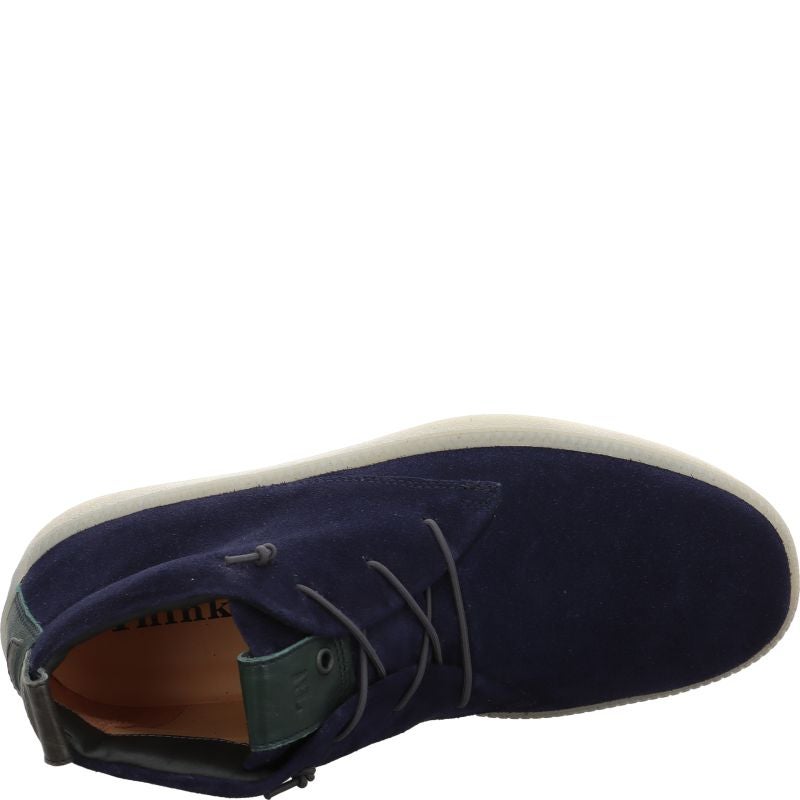 Think TURNA MEN Men Sneakers high - Material: Leather in Blue