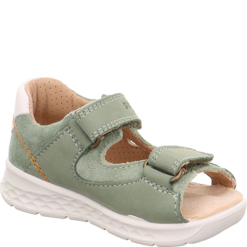 Superfit LAGOON Unisex, Jungen Sandale - Material: Leder in Grün