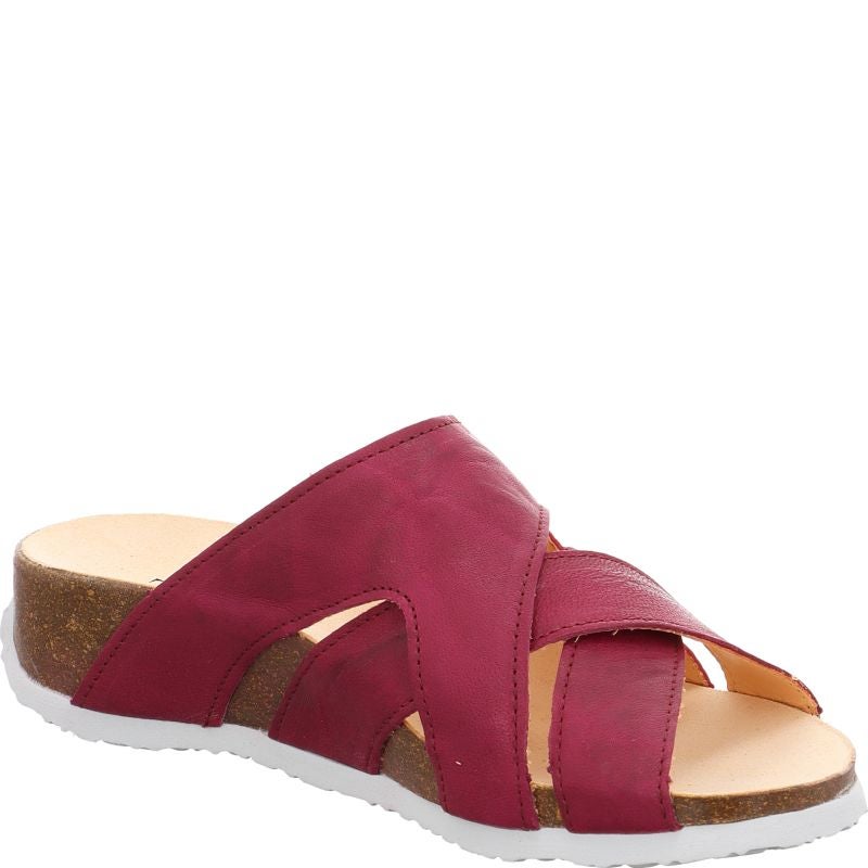 Think MIZZI DAMEN Woman  - Material: Leather in Purple