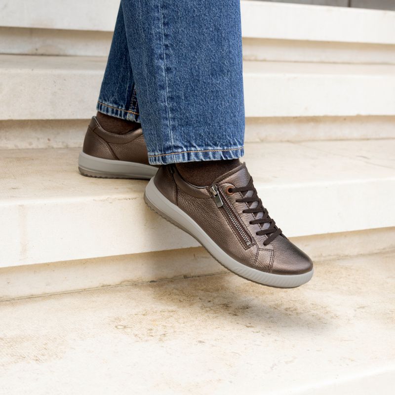 legero TANARO 5.0 Damen Sneaker low - Material: Leder in Braun