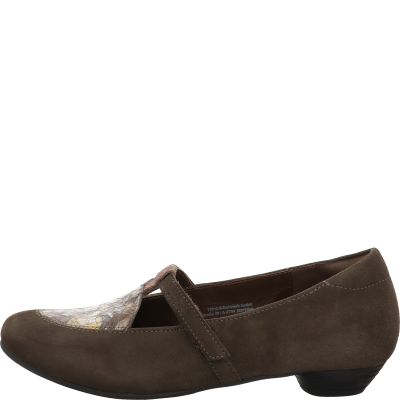 Think! GRACE Damen Pumps - Material: Leder in Grau