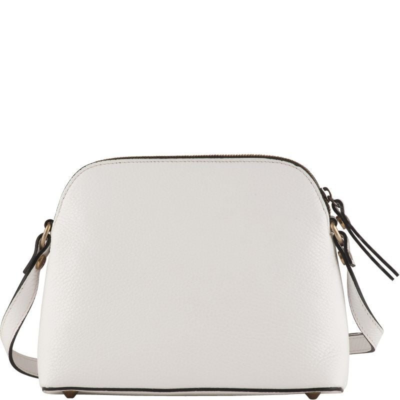 Think! THINK! BAG Damen Tasche - Material: Leder in Weiß
