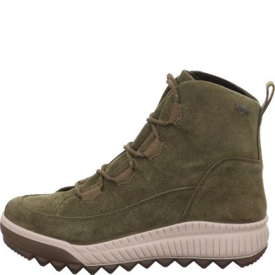 Legero TIRANO Woman Lace up boot - Material: Leather in Green