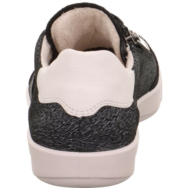 legero SILENCE Damen Sneaker low - Material: Leder in Schwarz