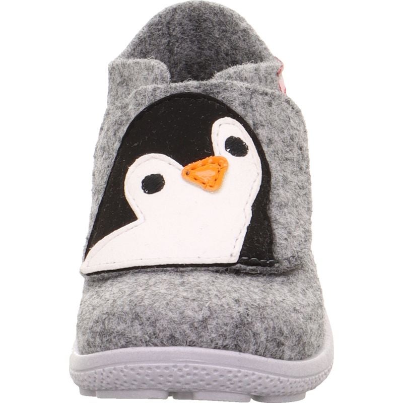 Superfit HAPPY OCTI Boys Slipper - Material: Textile in Grey