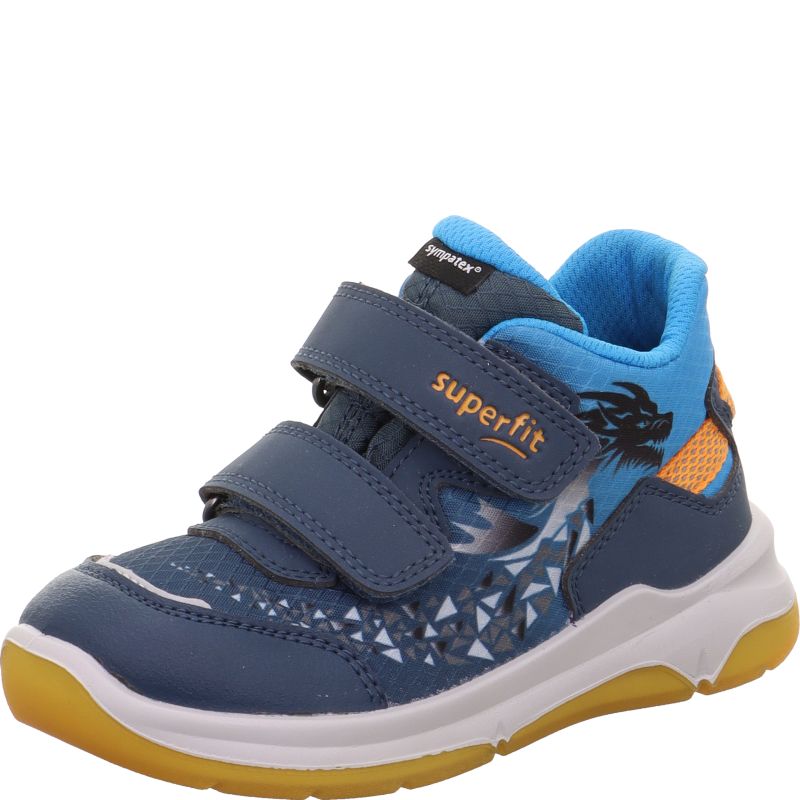 Superfit COOPER Sneaker high - Material: Textil/Sonstiges Material in Blau