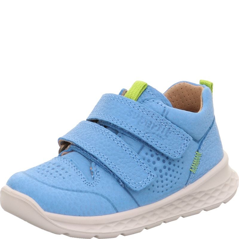Superfit BREEZE Unisex | Boys Sneakers high - Material: Leather in Blue