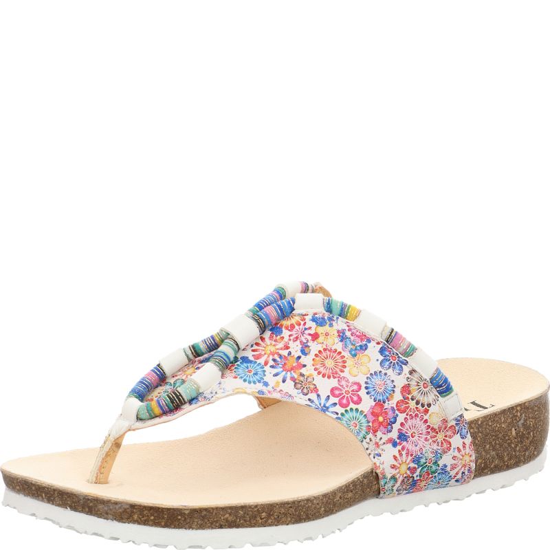 Think JULIA DAMEN Mules - Material: Leather in Multicolored