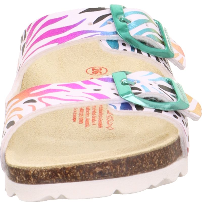 Superfit FUSSBETTPANTOFFEL Girls Slipper - Material: Sonstiges Material in White