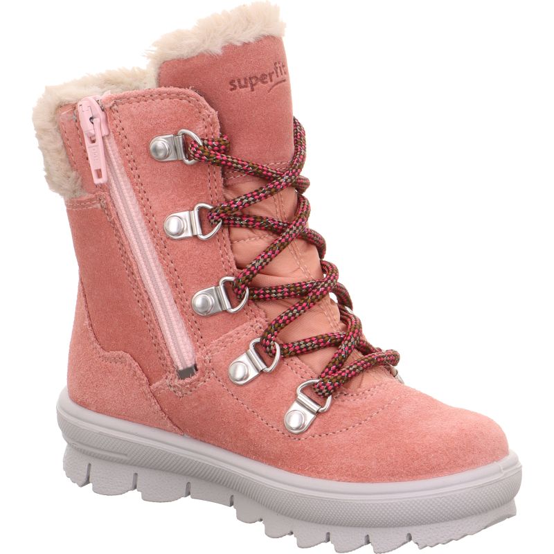 Superfit FLAVIA Mädchen Boots - Material: Leder/Textil in Rosa