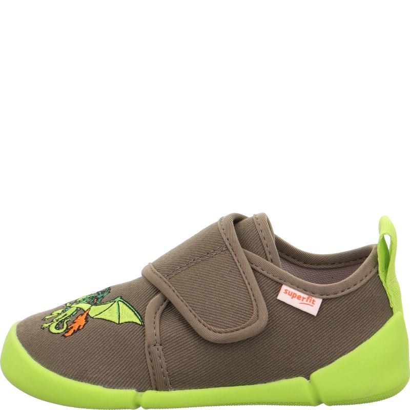 Superfit VENTI Jungen Hausschuh - Material: Textil in Grün