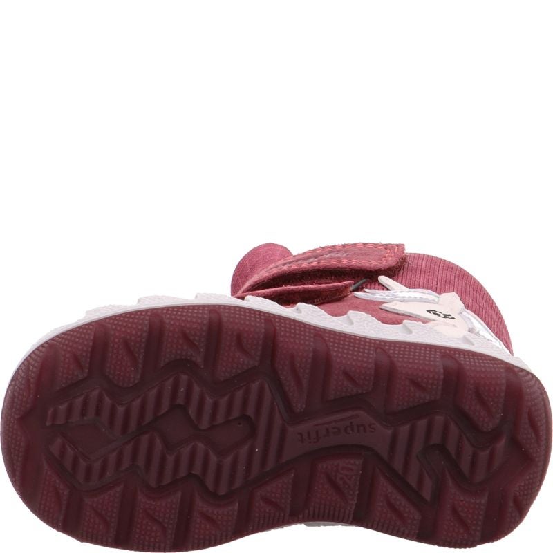 Superfit ICEBIRD Mädchen Boots - Material: Leder/Textil in Rosa