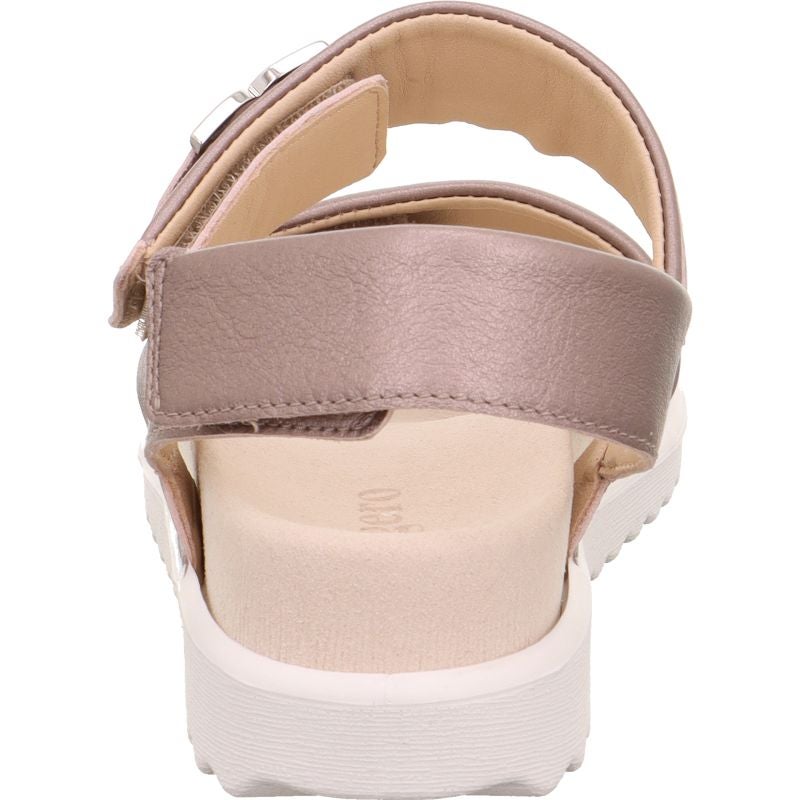 legero MOVE Damen Sandale - Material: Leder in Rosa
