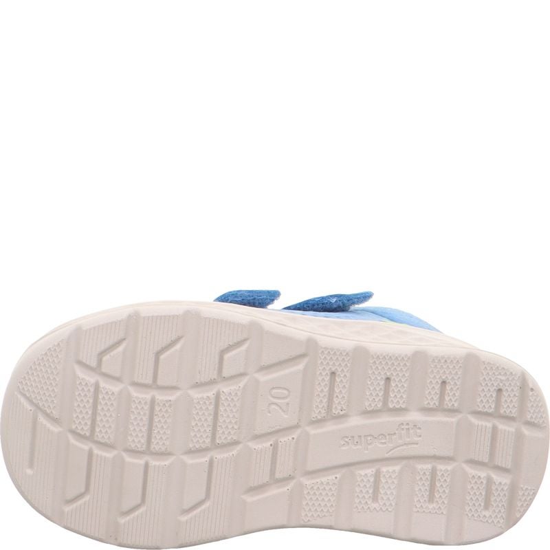 Superfit BREEZE Unisex | Boys Sneakers high - Material: Leather in Blue