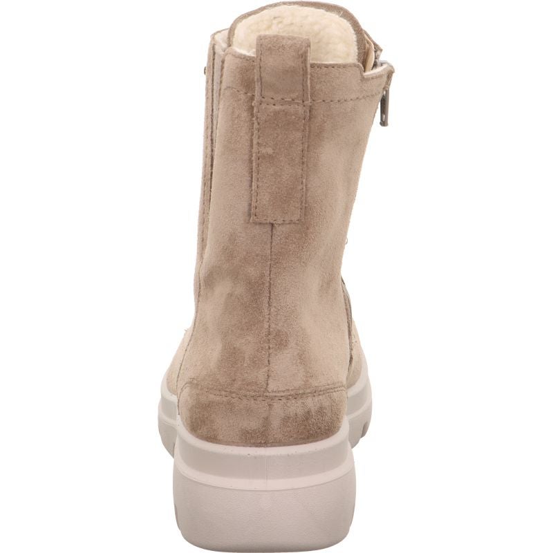 legero ANGELINA Damen Schnürboots - Material: Leder in Beige