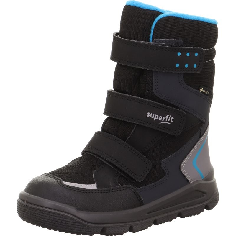 Superfit MARS Boys Boot - Material: Textil/Sonstiges Material in Black