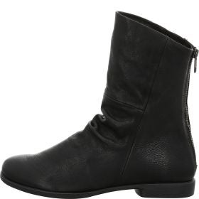 Think AGRAT Woman Ankle boot - Material: Leather in Black