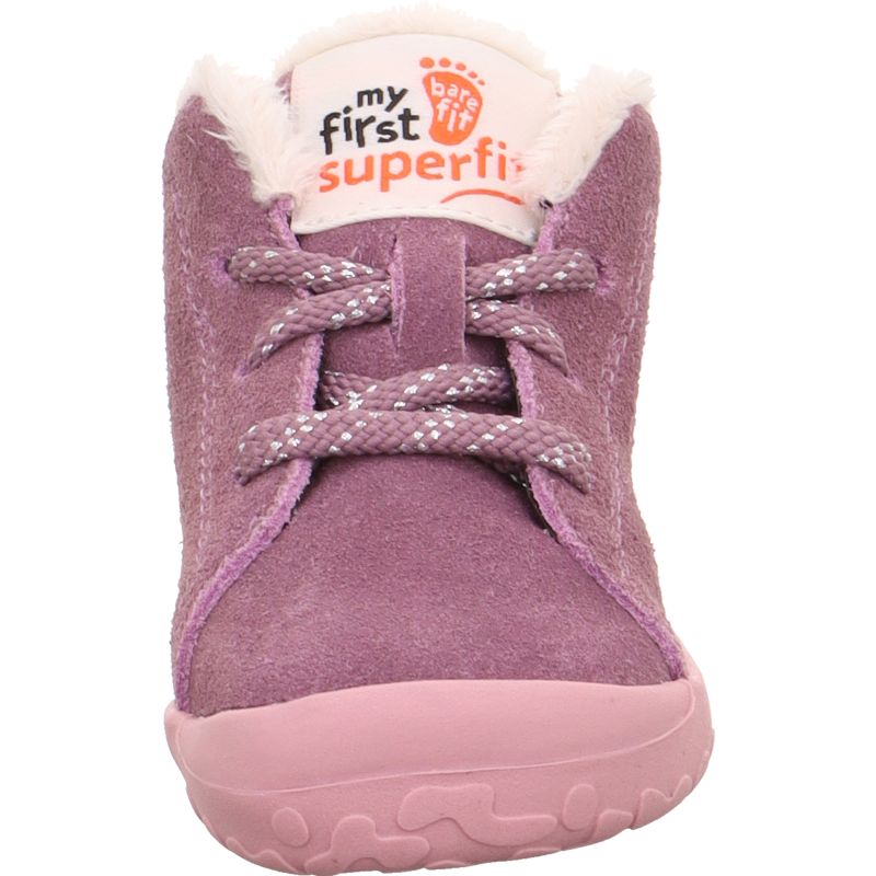 Superfit FLUMMI Girls Sneakers high - Material: Leather in Purple