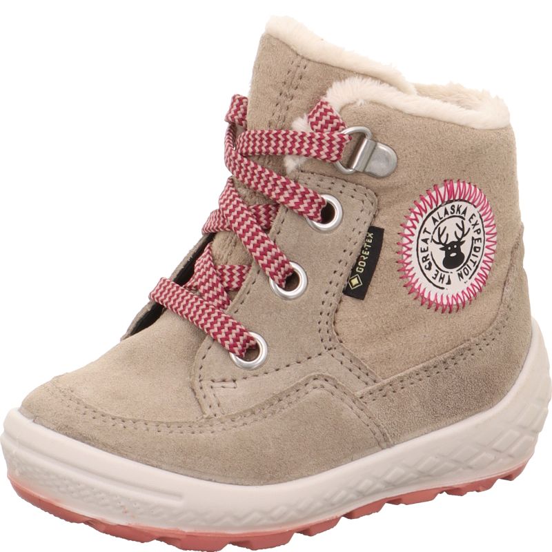 Superfit GROOVY 2.0 Girls Boot - Material: Leather/Textil in Beige