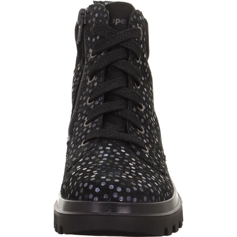 Superfit ABBY NOVA Boots - Material: Leder/Textil in Schwarz