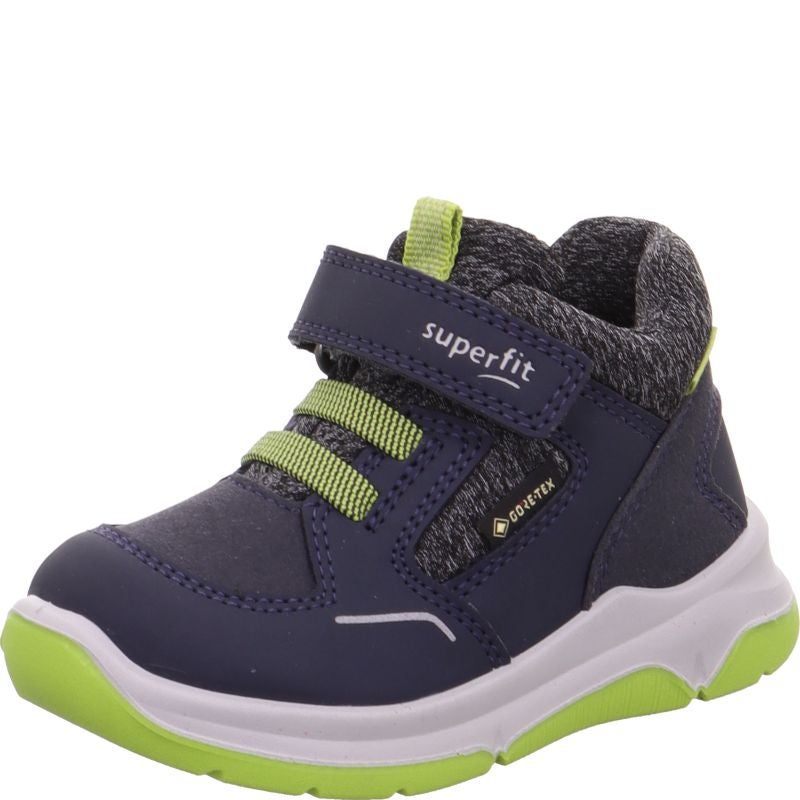Superfit COOPER Unisex, Boys Sneakers high - Material: Textil/Sonstiges Material in Blue