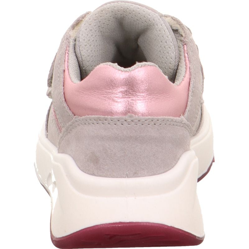 Superfit MELODY Girls Sneakers low - Material: Leather/Textil in Grey