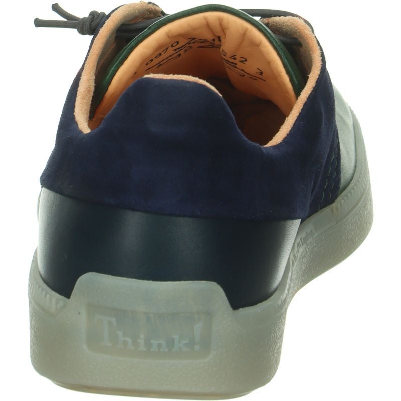 Think TURNA MEN Men Sneakers low - Material: Leather in Green
