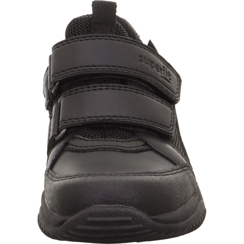 Superfit STORM Unisex, Boys Sneakers low - Material: Leder/Sonstiges Material/Texti in Black