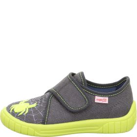 Superfit BILL Jungen Hausschuh - Material: Textil in Grau