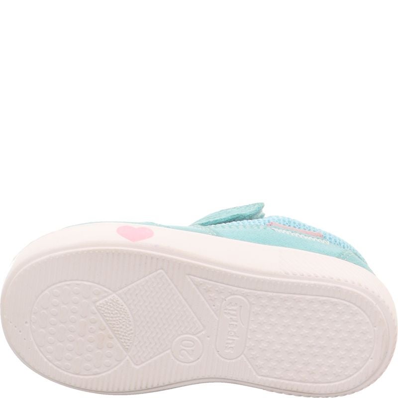 Superfit SUPIES Girls  - Material: Leather/Textil in Green