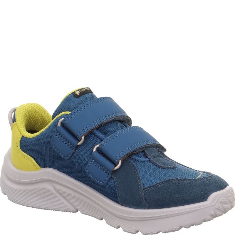 Superfit KICKS  - Material: LederSonstigesMaterialTexti in Blue