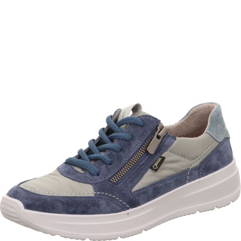 Legero SPRINTER Woman Sneakers low - Material: Leather/Textil in Blue