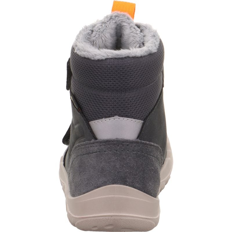 Superfit WALDERI Unisex | Jungen Boots - Material: Leder/Textil in Grau