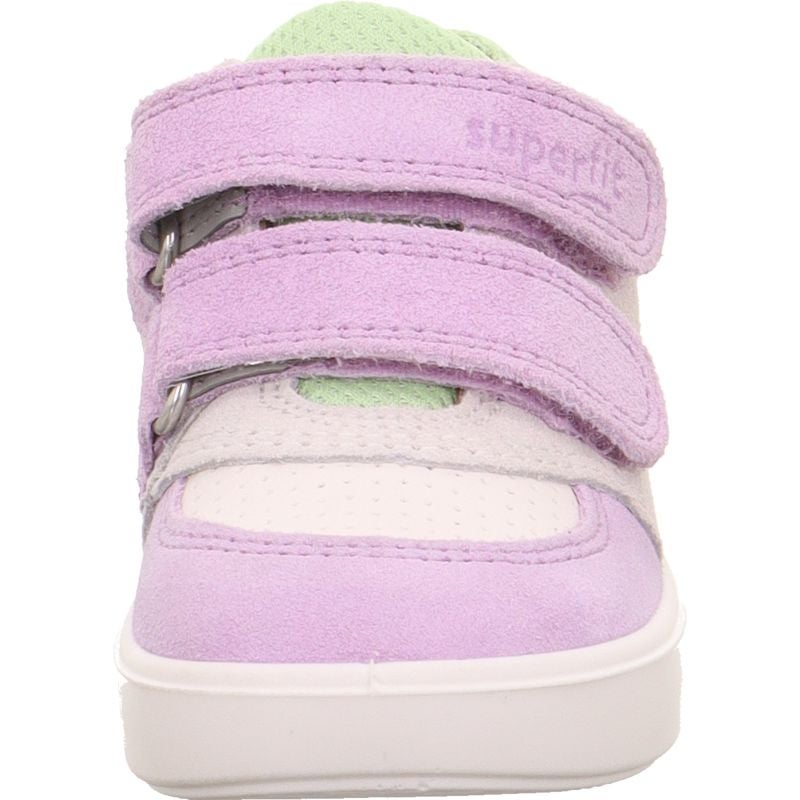 Superfit SUPIES Sneaker low - Material: Leder/Textil in Lila
