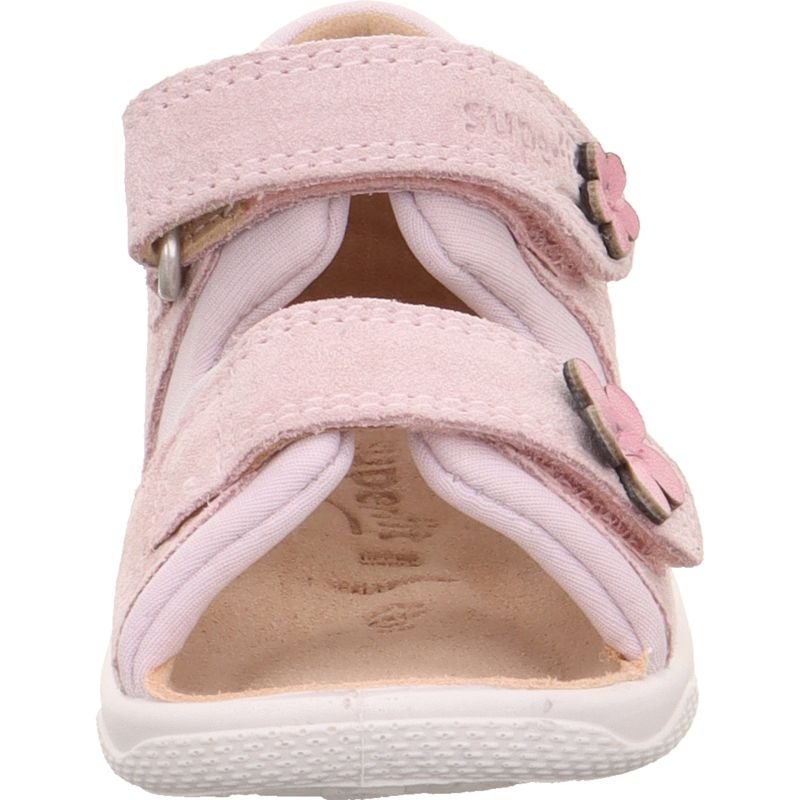 Superfit POLLY Sandale - Material: Leder/Textil in Rosa