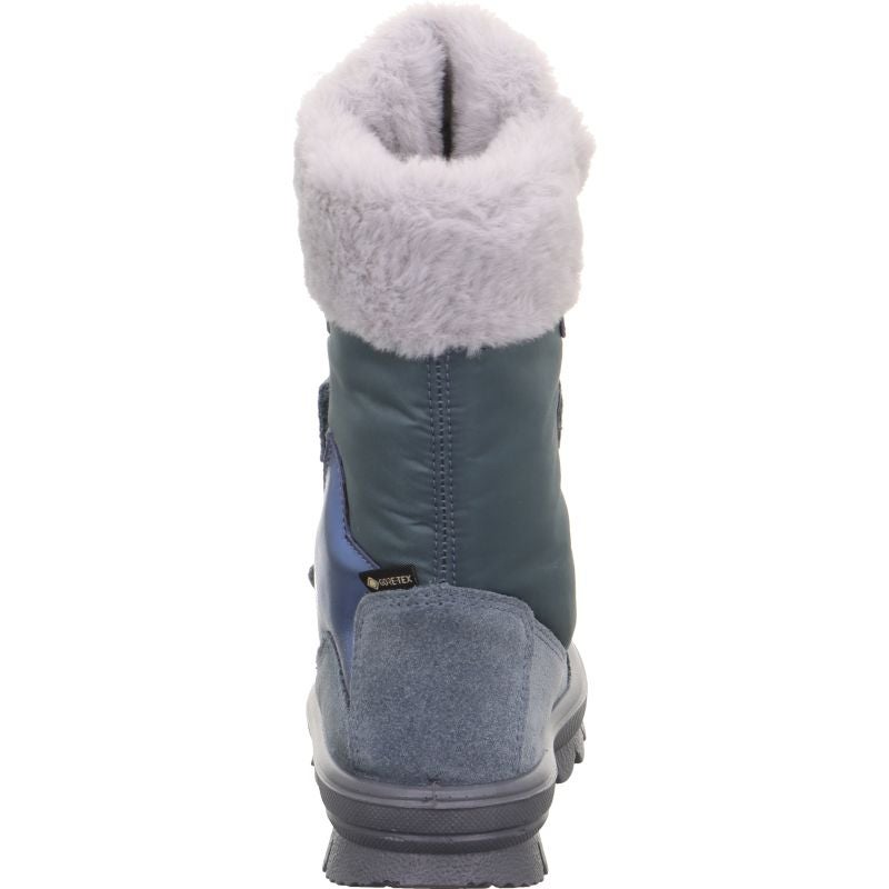 Superfit FLAVIA Girls Boot - Material: Leather/Textil in Blue