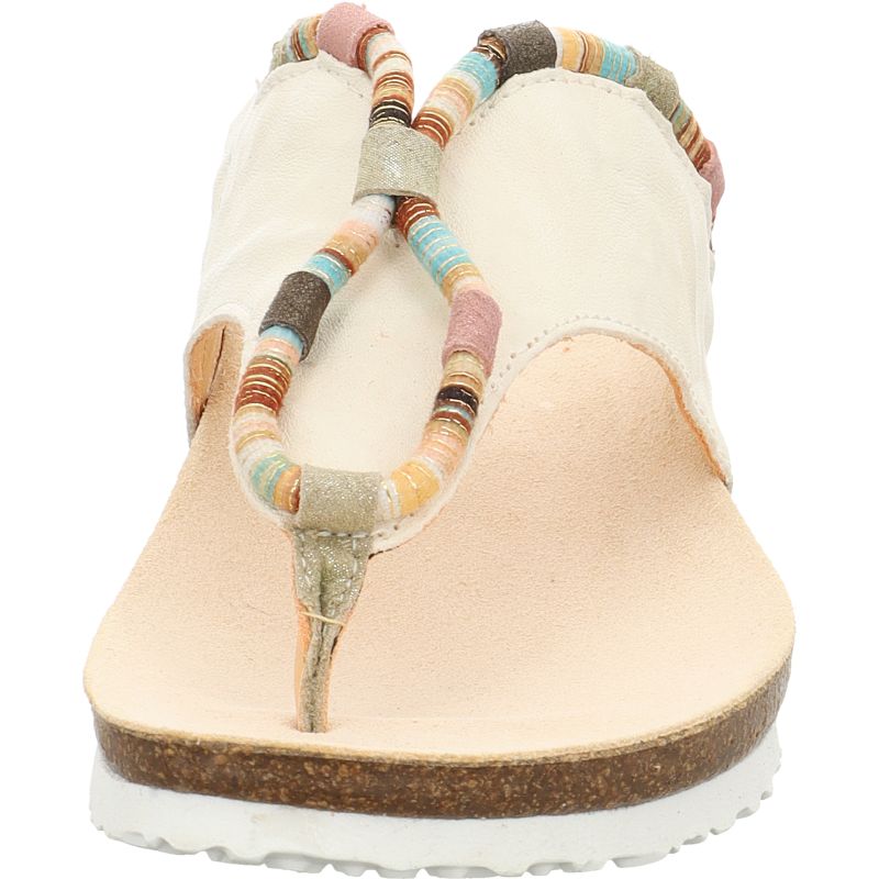 Think JULIA DAMEN Woman Mules - Material: Leather in White