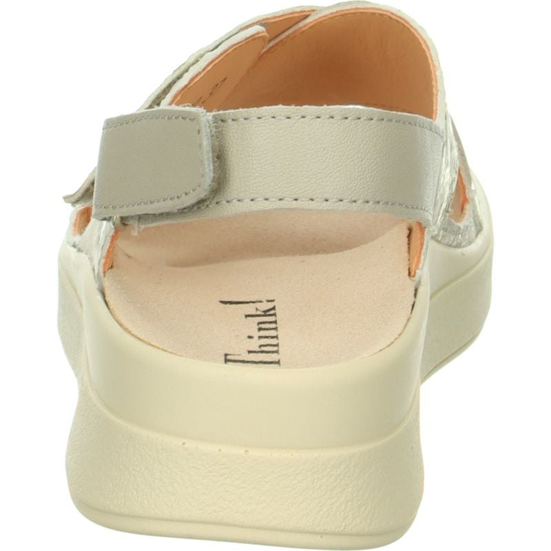 Think MEGGIE Woman Mules - Material: Leather in Beige
