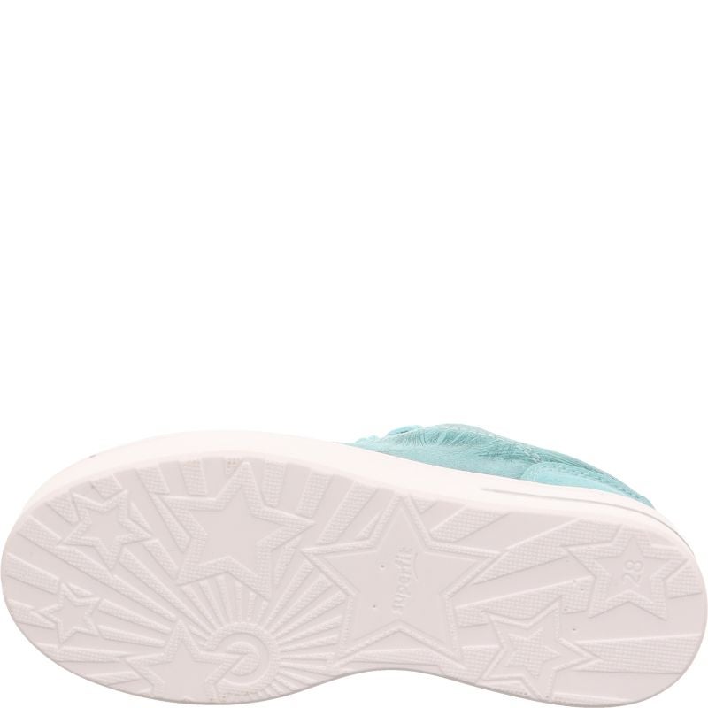 Superfit STELLA Girls Sneakers low - Material: Leather/Textil in Green