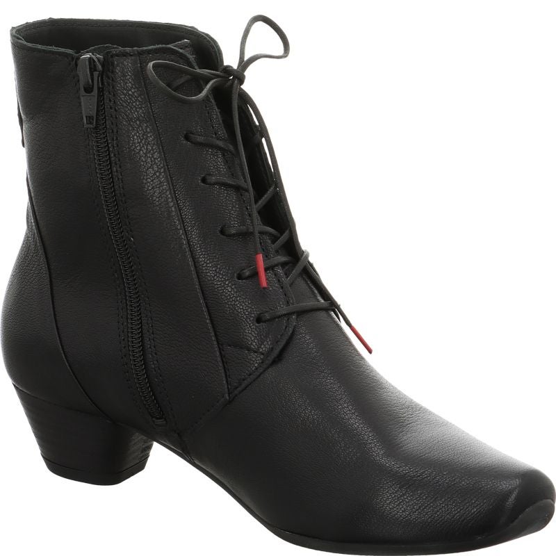 Think! AIDA Damen Stiefelette - Material: Leder in Schwarz
