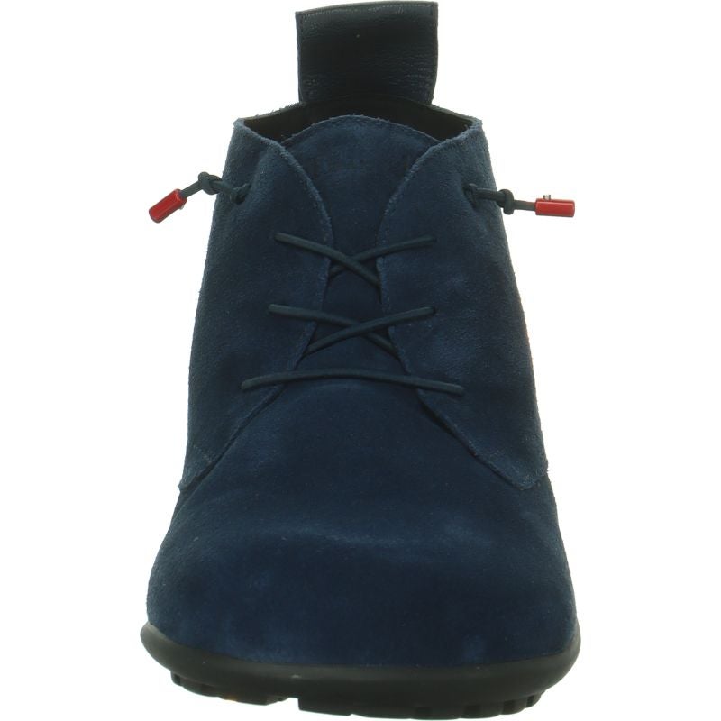 Think KONG HERREN Ankle boot - Material: Leather in Blue