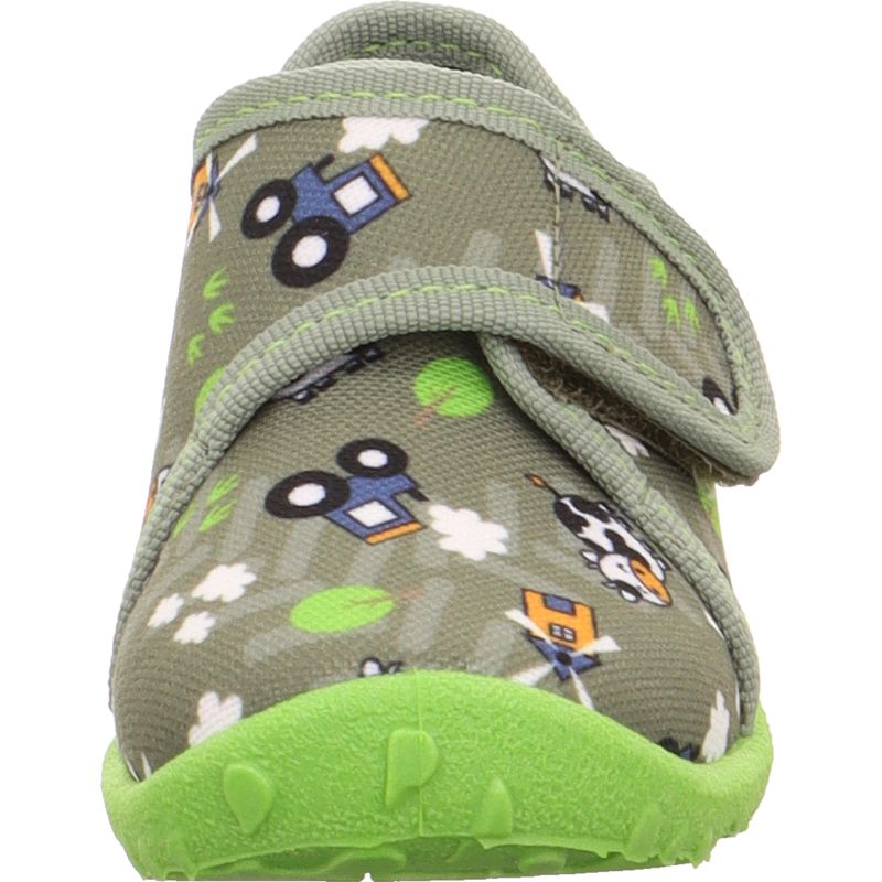 Superfit SPOTTY Boys Slipper - Material: Textile in Green