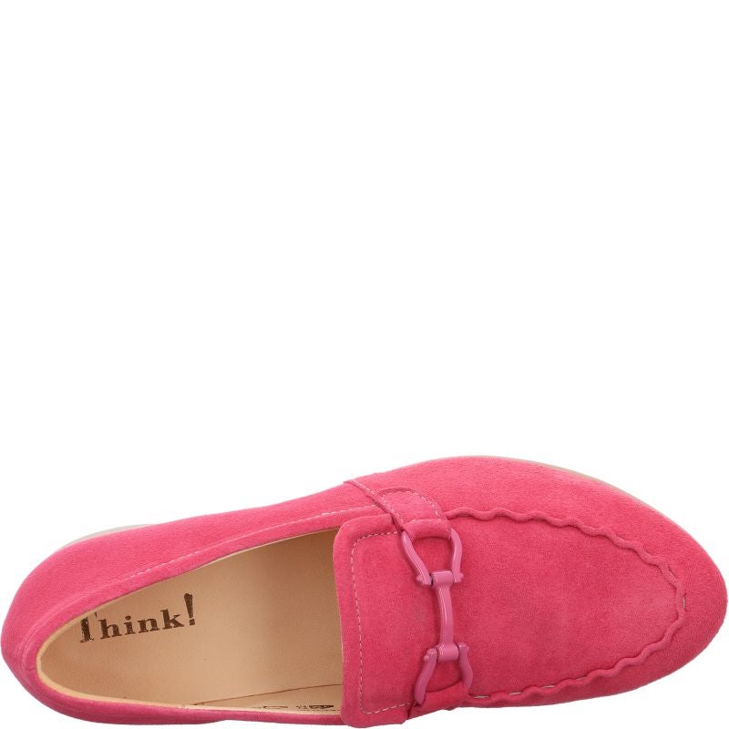 Think GUAD2 Woman Slipper - Material: Leather in Pink