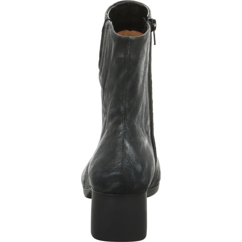 Think NANI Woman Ankle boot - Material: Leather in Black