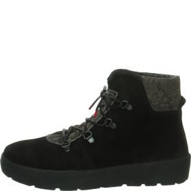 Think! CREPES Damen  - Material: Leder in Schwarz