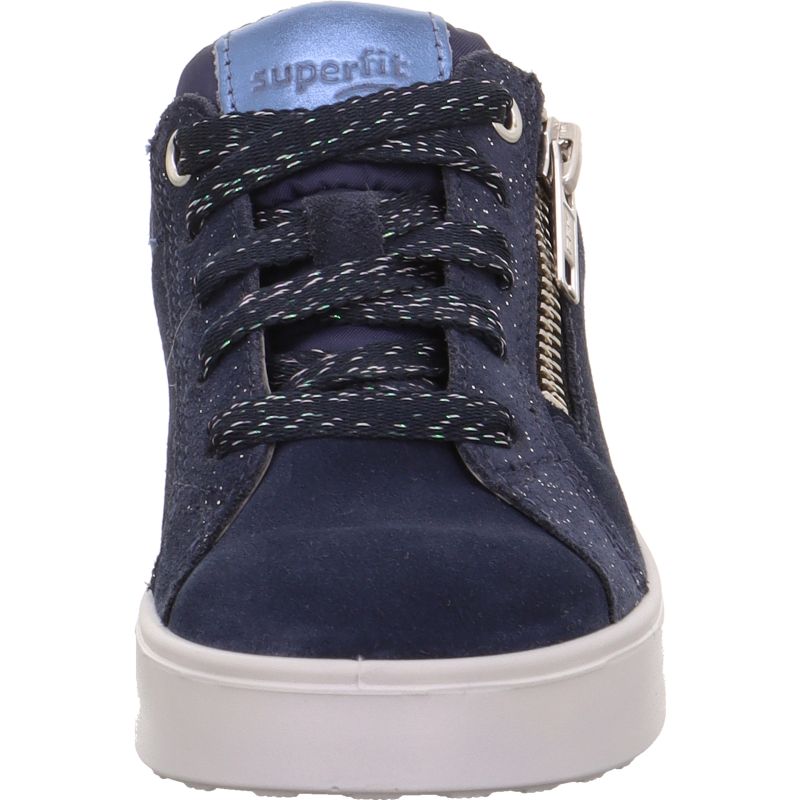 Superfit STELLA Girls Sneakers low - Material: Leather/Textil in Blue