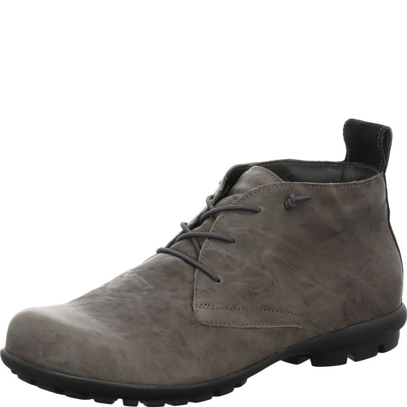 Think! KONG Herren Ankle Boots - Material: Leder in Grau